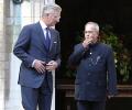 Belgian King recalls days as backpacker in Bengal