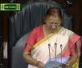 Speaker loses cool in Lok Sabha over interruptions