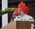 Watch Live! Modi's address from Red Fort