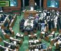 Lok Sabha chaos: One member tears newspapers, another falls ill