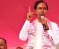 TRS chief meets Rahul, Pranab 'to thank them for Telangana'