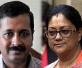 Poll expense: Raje spent Rs 10 lakh, Kejriwal only 3