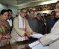 Congress MP Sanjoy Singh files nomination for RS polls