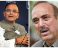 Jaitley named Leader of Rajya Sabha, Azad leader of Opposition
