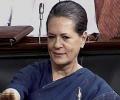 Sonia cheers as Kharge compares Congress to Pandavas