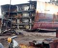 5 killed in blast at ship breaking yard in Gujarat
