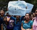 DU BTech students protest against scrapping of their course