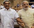 Acche din aaye nahi, aa rahe hai: Manohar Parrikar
