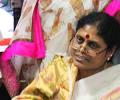 Why Jagan's mother got a rude shock in Vizag