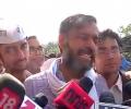 Yogendra Yadav released after furnishing Rs 5,000 bond bail