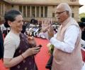 All's well in the House: Modi grabs Rahul's hand; Sonia, Advani chat