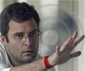 Rahul meets family of Badaun gang rape victims