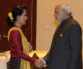 India's my second home, Aung San Suu Kyi tells PM Modi