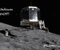 Philae probe lands on comet, scripts history