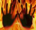 Man sets teenage girl on fire after mother's rebuke