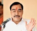 NCP's Khadse, daughter-in-law fined Rs 137 cr for illegal soil excavation