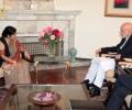 Swaraj, Karzai agree to intensify security, defence ties