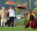 Xi gets a taste of Gujarati culture @ Sabarmati