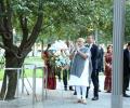 PHOTOS: Modi pays homage to 9/11 terror attack victims