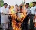 Racist comment row: Cong workers stage protest against Giriraj