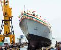 INS Visakhapatnam, Navy's new stealth destroyer, launched