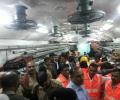 Flooding of tracks caused derailment: Railways