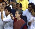 Furious over black money remark, Sonia storms well of LS