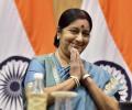 Unwell Sushma Swaraj won't attend Heart of Asia Conference in Amritsar