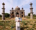 Retired post office clerk builds his own 'Taj Mahal'