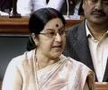 Sushma rejects 'flip-flop' on dialogue with Pakistan