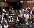 Arunachal showdown: Congress disrupts Parliament, stages walkout
