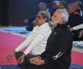 Yoga with PM: Police bosses join Modi in Yoga session