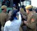 Police drag priests, women protesting Delhi church attacks into buses