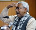 Nitish stakes claim to form Bihar govt, parades 130 MLAs