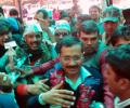 AAP gets 54.3 per cent vote share; BJP's dips by one per cent