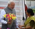 Swaraj pips Modi for number of gifts received in Oct-Dec