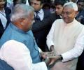 Nitish takes oath as Bihar CM for 4th time, rewards loyalists