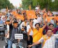 Chaos and chakka jams in Jaipur as RSS protest temple demolitions