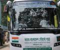 Kolkata-Agartala via Dhaka bus service flagged off