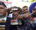 On Day 4 of OROP strike, ex-servicemen are ready to sacrifice their lives