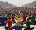 'Those who boycott yoga day are playing dirty politics'