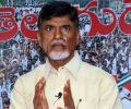 Naidu tapes: Police slap notice on channel, scribes protest