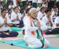 On 3rd Yoga Day, PM wants 'selfie of three generations'