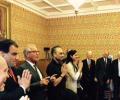 PHOTOS: UK parliament transforms into House of Yoga