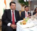 When Maharashtra CM ate vada pav in New York!