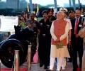 Modi visits World War-I commemoration exhibition