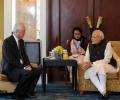 Modi discusses bilateral initiatives with Singapore leaders