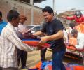 Indian NGO brings relief aid to Nepal village