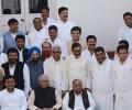 Akhilesh inducts 12 new faces in ministry; ex-Akali leader's entry baffles all