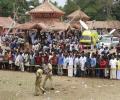 Was Kollam temple granted permission for fireworks?